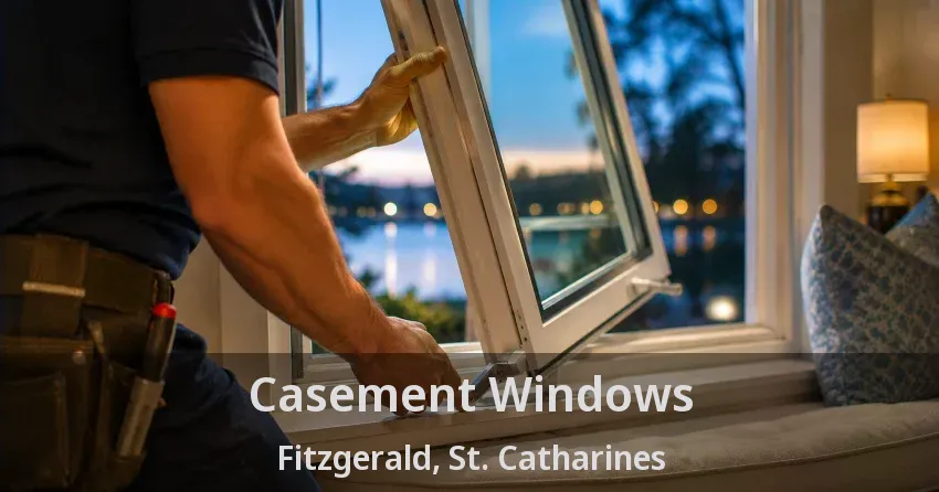 Casement Windows Fitzgerald, St. Catharines - ON