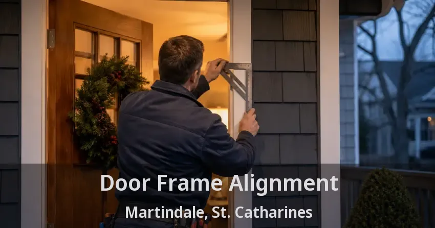 Door Frame Alignment Martindale, St. Catharines - ON