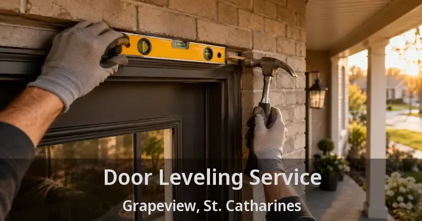 Door Leveling Service Grapeview, St. Catharines - ON