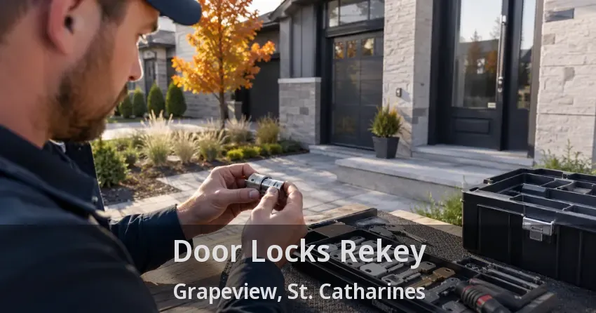 Door Locks Rekey Grapeview, St. Catharines - ON