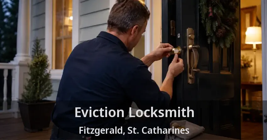 Eviction Locksmith Fitzgerald, St. Catharines - ON