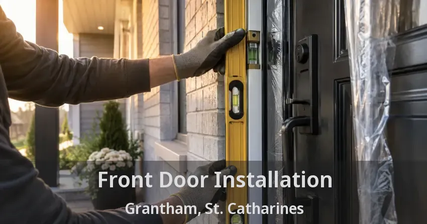 Front Door Installation Grantham, St. Catharines - ON