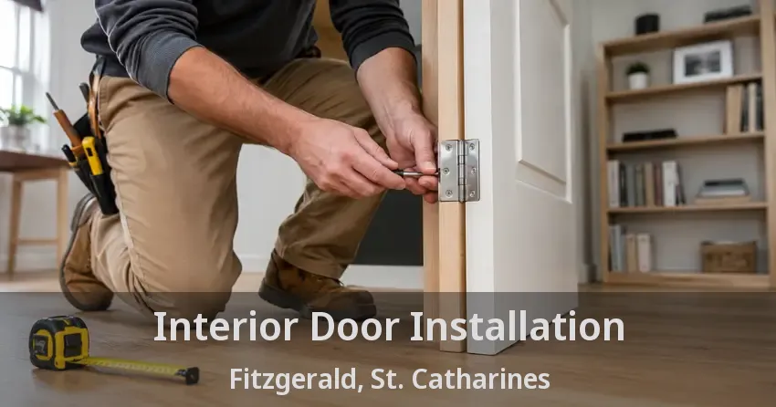Interior Door Installation Fitzgerald, St. Catharines - ON