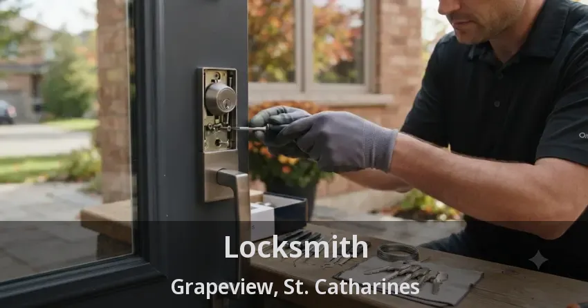 Locksmith Grapeview, St. Catharines - ON