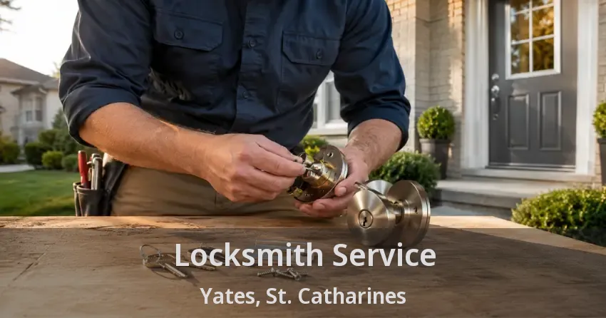 Locksmith Service Yates, St. Catharines - ON