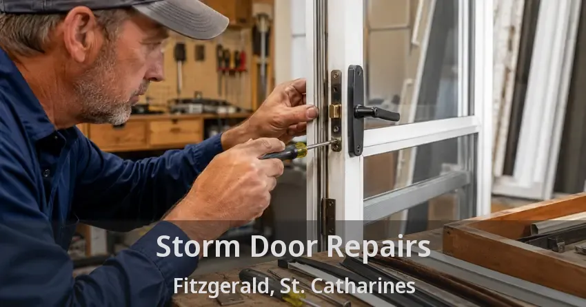 Storm Door Repairs Fitzgerald, St. Catharines - ON