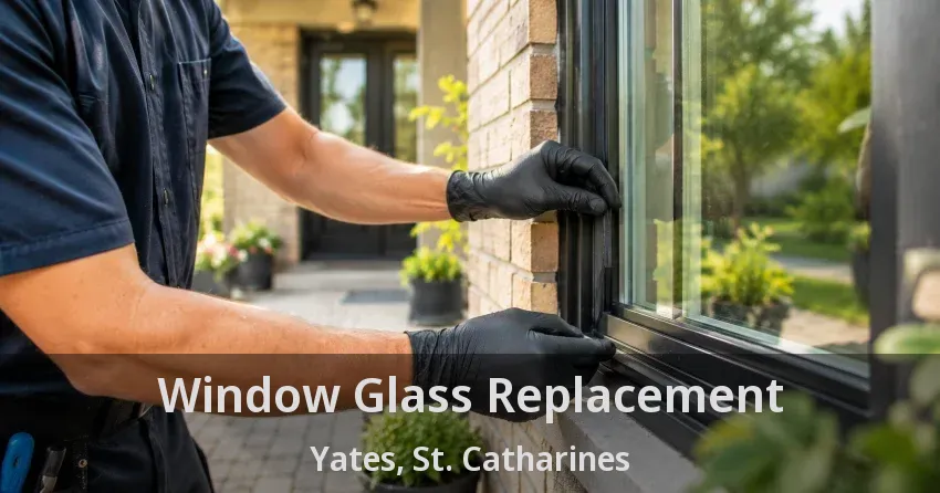 Window Glass Replacement Yates, St. Catharines - ON