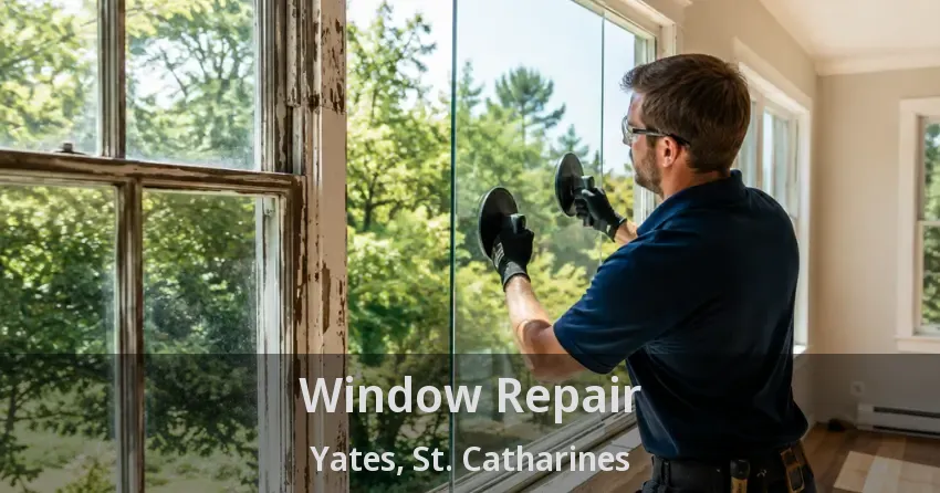 Window Repair Yates, St. Catharines - ON