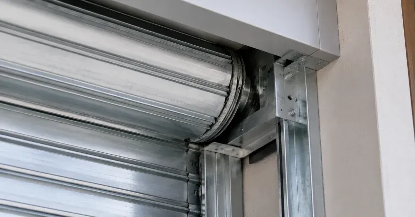 automatic storefront door technician servicing motor and sensor in Grantham, St. Catharines